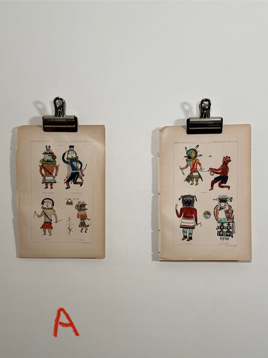 Pair of Kachina Lithographs